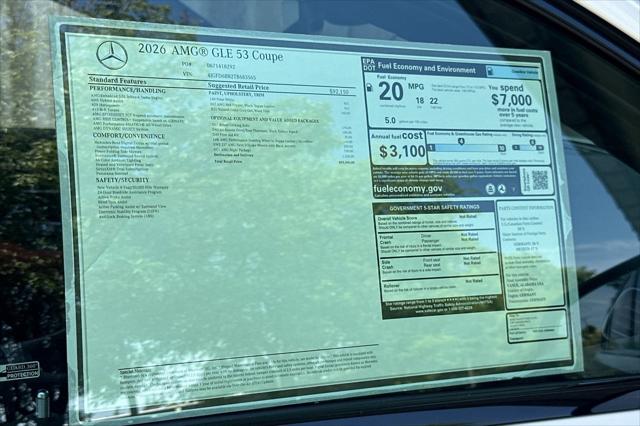 2026 Mercedes-Benz AMG GLE 53 4MATIC+