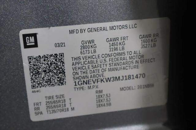 2021 Chevrolet Traverse AWD LS