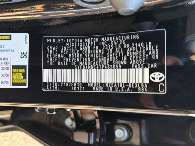 2026 Toyota Corolla LE