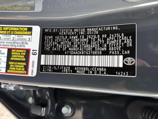2026 Toyota Camry LE