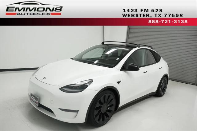 2022 Tesla Model Y Performance Dual Motor All-Wheel Drive for sale in Webster, TX