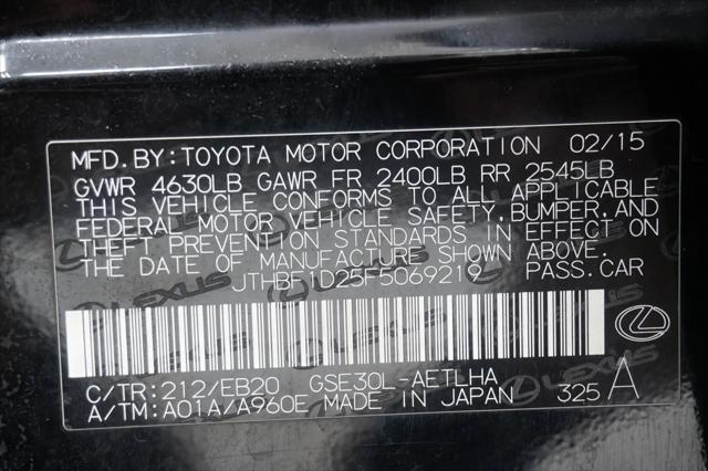 2015 Lexus IS 250 IS 250