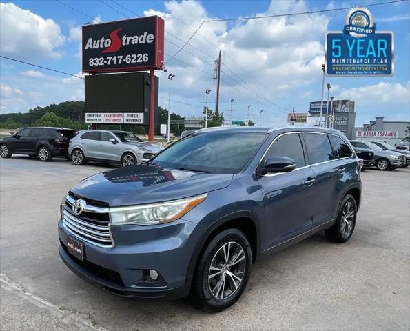 2016 Toyota Highlander XLE V6 for sale in Tomball, TX