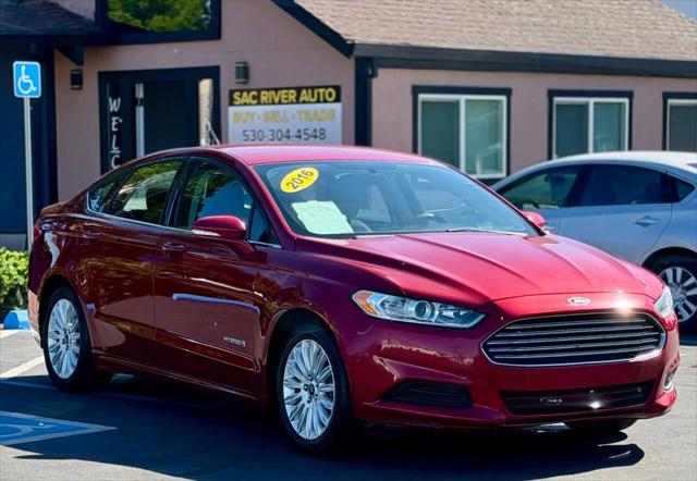 2016 Ford Fusion Hybrid SE for sale in Davis, CA