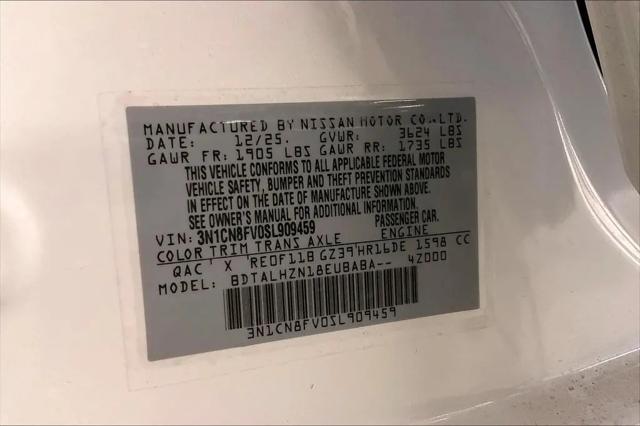 2025 Nissan Versa 1.6 SR