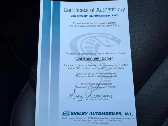 2008 Ford 500 Shelby GT500