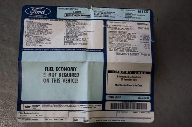 2005 Ford F-250 XLT