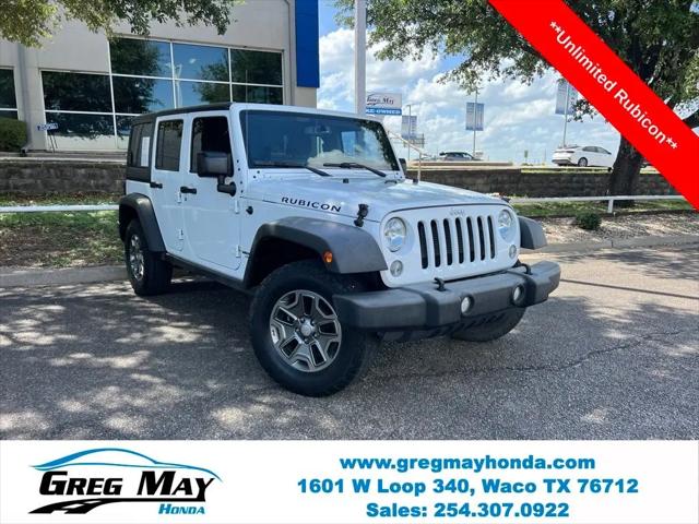 2015 Jeep Wrangler Unlimited Rubicon for sale in Waco, TX