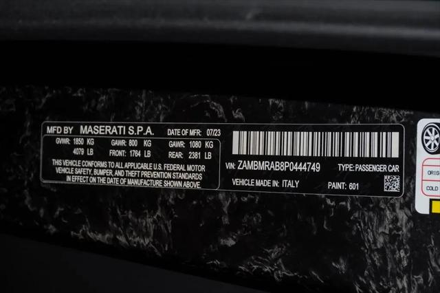 2023 Maserati C20 Standard