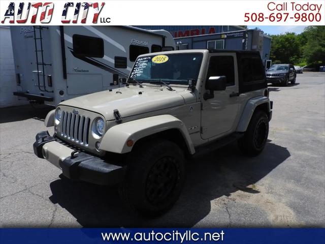 2018 Jeep Wrangler JK Sahara 4x4 for sale in Bridgewater, MA