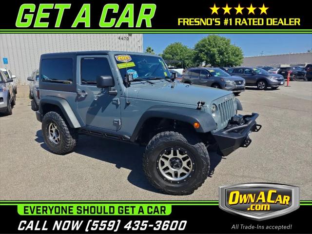 2015 Jeep Wrangler Sport for sale in Fresno, CA