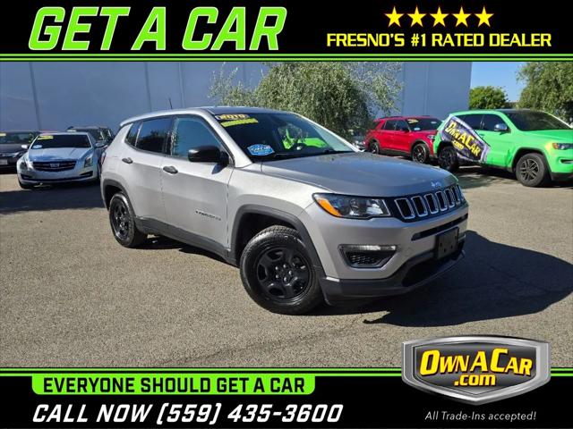 2019 Jeep Compass Sport FWD for sale in Fresno, CA