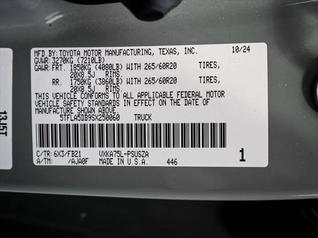 2025 Toyota Tundra SR5