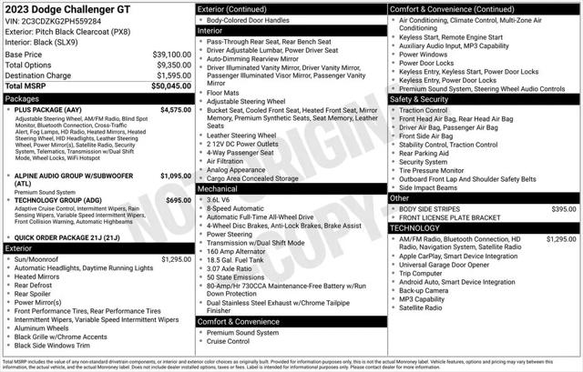 2023 Dodge Challenger GT AWD for sale in Fargo, ND