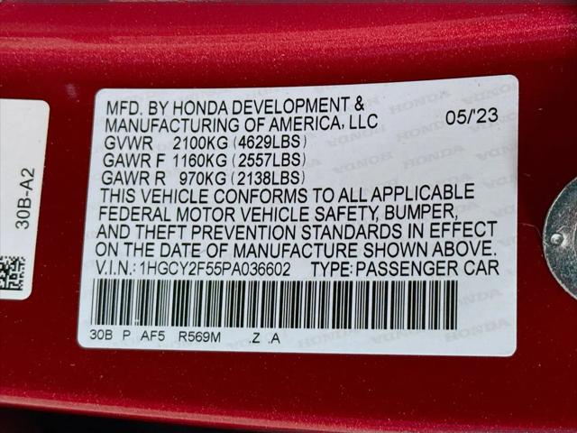 2023 Honda Accord Hybrid Sport