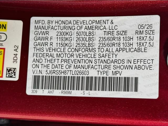 2026 Honda CR-V Hybrid 2WD Sport-L
