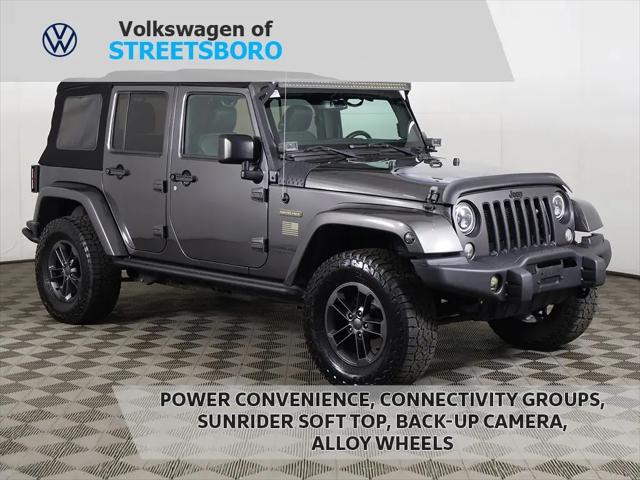 2018 Jeep Wrangler JK Unlimited Freedom Edition 4x4 for sale in Streetsboro, OH