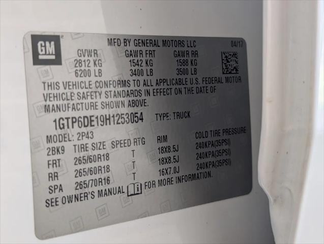 2017 GMC Canyon SLT