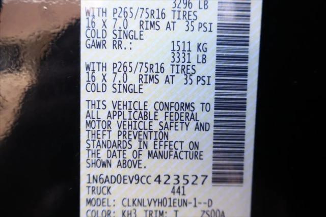 2012 Nissan Frontier PRO-4X