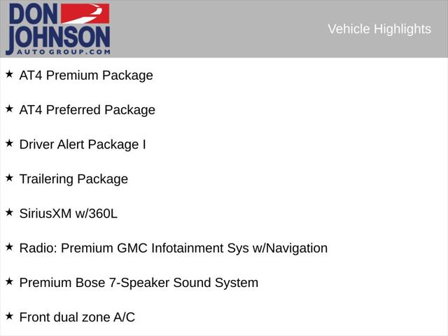 2022 GMC Sierra 1500 Limited 4WD Crew Cab Short Box AT4