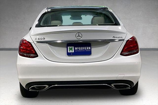2016 Mercedes-Benz C-CLASS C 300 4MATIC