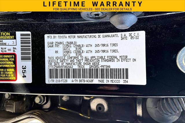 2022 Toyota Tacoma SR5 V6
