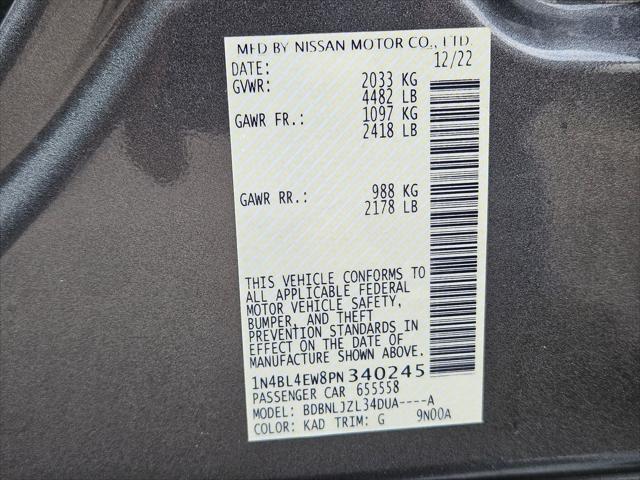 2023 Nissan Altima SL Intelligent AWD