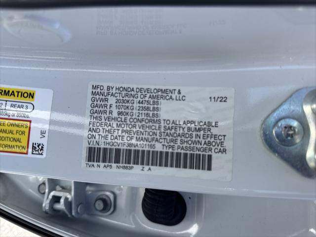 2022 Honda Accord Sport