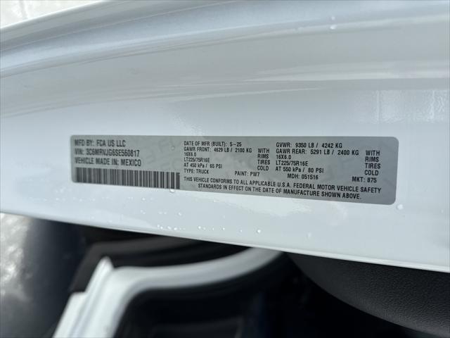 2025 Ram ProMaster Cargo Van Tradesman High Roof 159" WB EXT