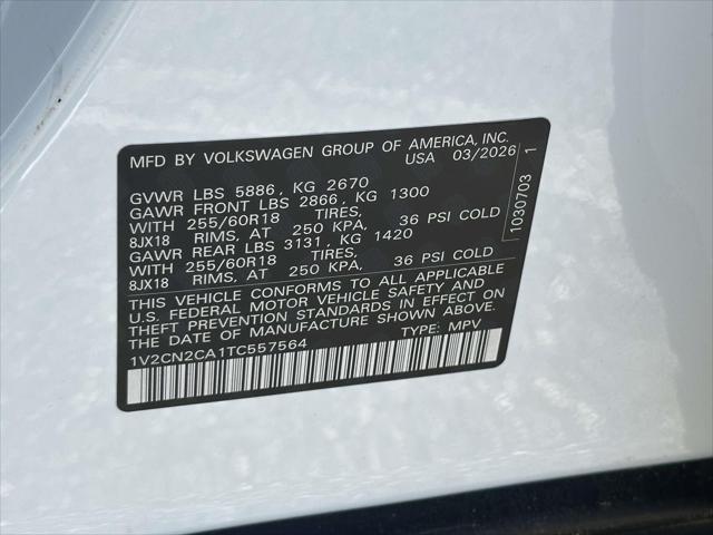 2026 Volkswagen Atlas Peak Edition