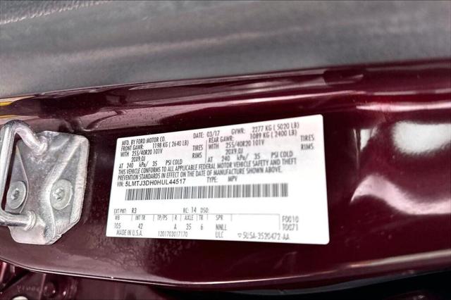 2017 Lincoln MKC Reserve