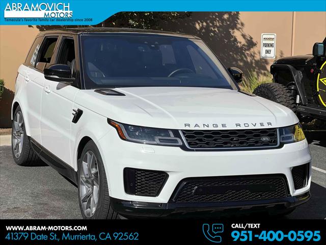 2019 Land Rover Range Rover Sport HSE Td6 for sale in Murrieta, CA