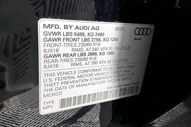 Used 2021 Audi Q5 Premium 45 TFSI quattro S tronic For Sale in Olive Branch, MS