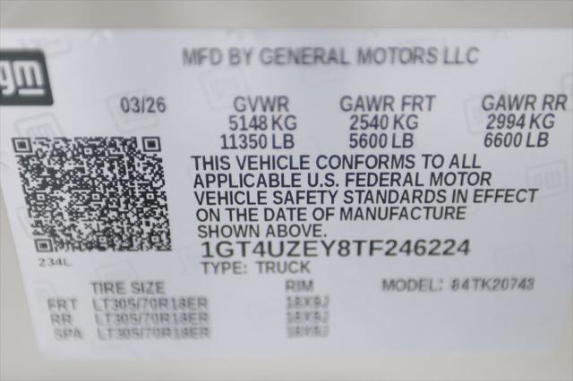 2026 GMC Sierra 2500HD Crew Cab, Standard Bed, AT4X, 4WD