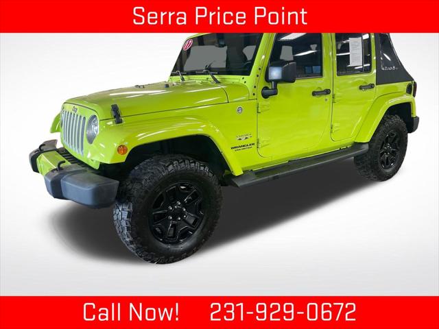 2017 Jeep Wrangler Unlimited Sahara 4x4 for sale in TRAVERSE CITY, MI