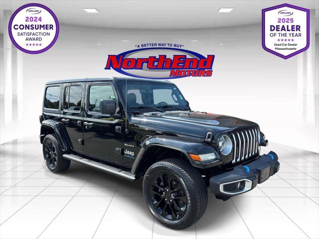 2023 Jeep Wrangler 4xe Sahara 4x4 for sale in Canton, MA