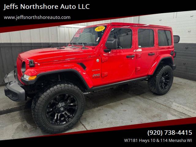 2019 Jeep Wrangler Unlimited Sahara for sale in Menasha, WI