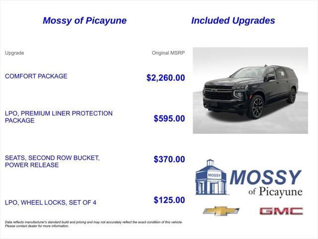 2026 Chevrolet Suburban RST, RWD