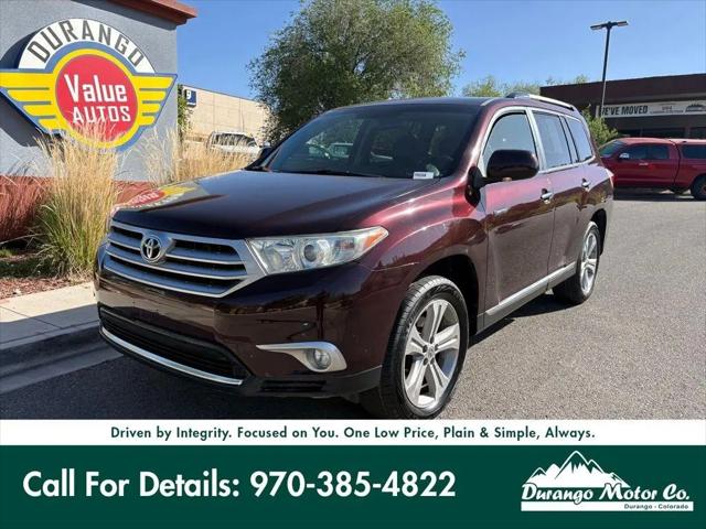 2012 Toyota Highlander Limited V6 for sale in Durango, CO