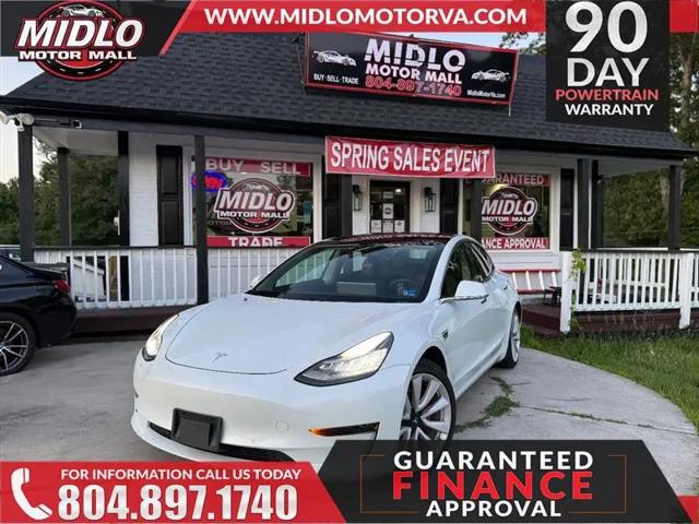 2020 Tesla Model 3 Standard Range Rear-Wheel Drive for sale in Midlothian, VA