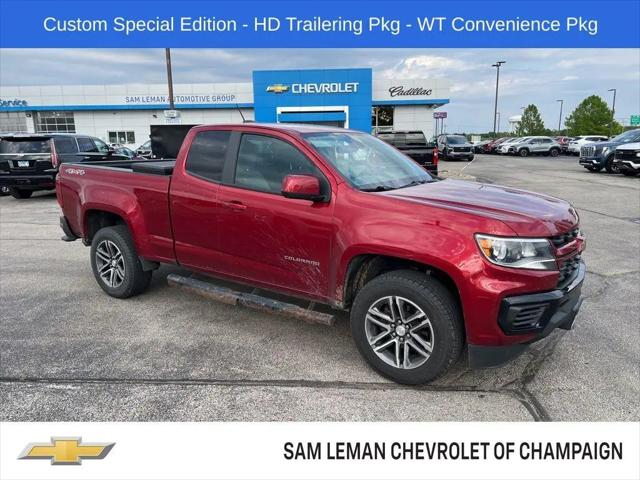 2021 Chevrolet Colorado 4WD Extended Cab Long Box WT for sale in Champaign, IL