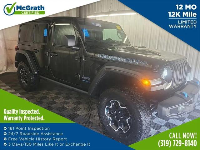 2023 Jeep Wrangler 4xe Rubicon 4x4 for sale in Cedar Rapids, IA