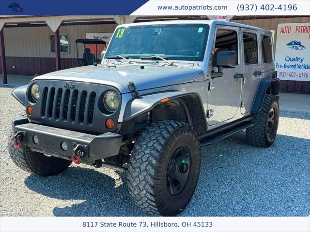 2013 Jeep Wrangler Unlimited Sahara for sale in Hillsboro, OH