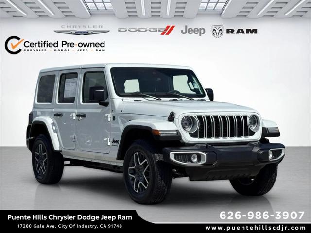 2025 Jeep Wrangler 4-Door Sahara 4x4 for sale in City of Industry, CA