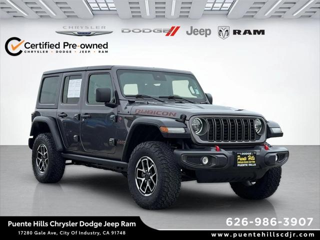 2025 Jeep Wrangler 4-Door Rubicon 4x4 for sale in City of Industry, CA