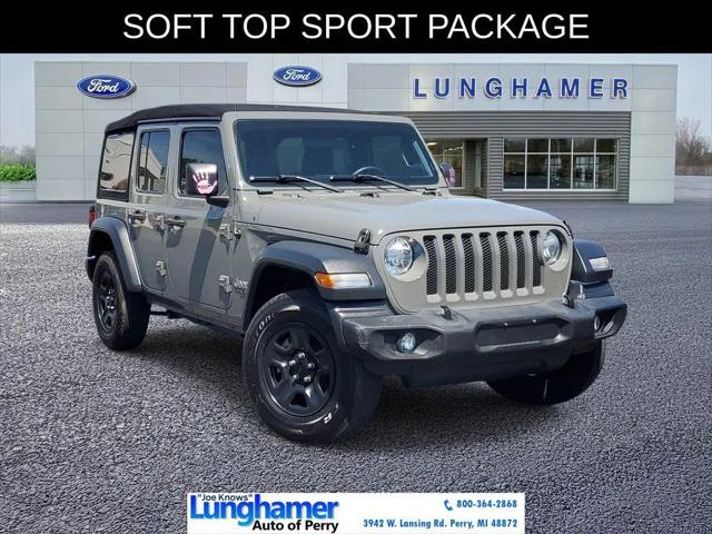 2019 Jeep Wrangler Unlimited Sport 4x4 for sale in Owosso, MI