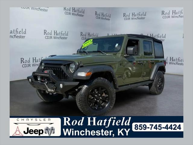 2021 Jeep Wrangler Willys 4x4 for sale in Winchester, KY