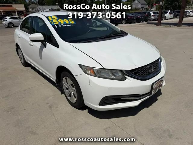 2015 Honda Civic LX for sale in Cedar Rapids, IA