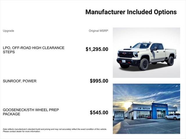 2026 Chevrolet Silverado 2500HD Crew Cab, Standard Bed, XR2, 4WD