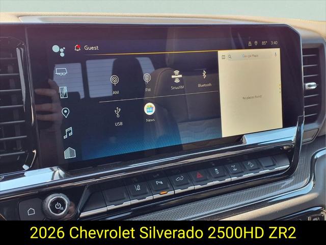 2026 Chevrolet Silverado 2500HD Crew Cab, Standard Bed, XR2, 4WD